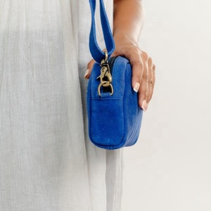 Genuine leather 100% Natural Suede Leather Handmade Ladies Girls Sling <b>Bag</b> Handbag Women <b>Bag</b> - Product Image 2