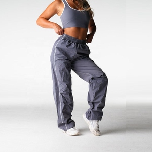 Pantalones de poliéster para hombre, estilo jogger, con botones, para gimnasio, entrenamiento, cintura elástica, sueltos, ligeros, para esquí, con cinturón, para pesca, actividades al aire libre y trekking - Product Image 3
