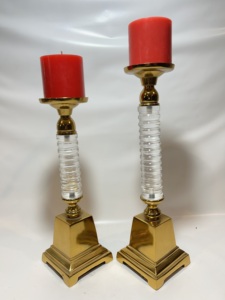 Juego de Portavelas de Aluminio de Lujo para Bodas, Elegantes Candelabros Dorados para Centro de Mesa de Recepción, Decoración para Fiestas y Eventos - Product Image 6