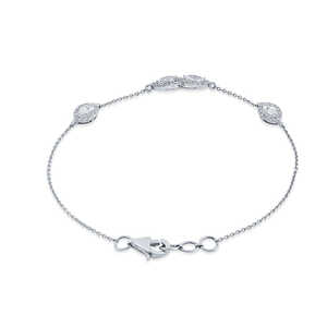 สร้อยข้อมือเพชรหรูหราสง่างามและกำไลข้อมือผลิตภัณฑ์เครื่องประดับหรูหราสง่างาม - Product Image 3