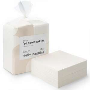 Serviettes en papier carrées écologiques 3 plis, boîte de mouchoirs jetables doux et durables pour usage domestique - Product Image 6