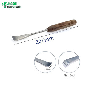 Elevador periostal manual de acero inoxidable de 3 mm con extremo plano, instrumentos para fragmentos pequeños, AO para instrumentos ortopédicos - Product Image 4