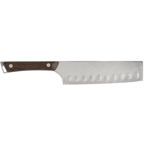 6.5 Inch Nakiri Knife Damascus Steel Vegetable Chopping Blade with <b>Wood</b> Handle for <b>Slicing</b> Dicing Mincing and Professional Food - Product Image 1