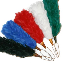 Pluma de imitación de plumas de aves para sombrero Glengarry, gorro Balmoral, boina, gorra - Tela de terciopelo con patrón de lazo, uso casual para las cuatro estaciones - Product Image 6
