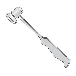 Maillet manuel en acier inoxydable avec poignée pistolet, 240 mm de long, 580 g, pour instruments chirurgicaux, certifié CE, haute qualité, fabricant - Product Image 1