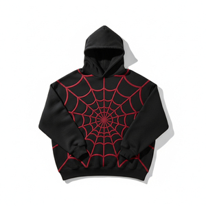Nueva Sudadera con Capucha Bordada de Invierno, Corte Regular Informal, Color Degradado, Sudadera de Algodón Premium para Streetwear, Venta al Por Mayor - Product Image 1