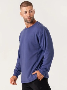 Sudaderas con Capucha Azul Oscuro, Sudaderas Extra Grandes de Alta Calidad, Sudaderas de Felpa de Algodón para Hombre, Impresión de Logotipo Personalizada, Sudaderas Premium - Product Image 3