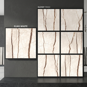 Esprada Gris 800x800mm Porcelana 80x80cm Cerámica Azulejos Mármol brillante Camerún - Product Image 6