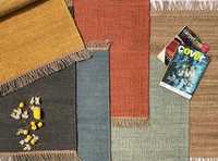 Indischer Hersteller Fabrik hand gefertigte hand gewebte 100% natürliche wasch bare Design Jacquard Hanf Sisal Jute Teppich Teppich Boden Tür matte