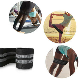 Bandes de Résistance pour Entraînement des Fessiers, Boucles Larges en Tissu pour Hanches, Idéales pour Squats, Exercices des Jambes et du Bas du Corps, Fitness, Gym et Entraînement à Domicile - Product Image 3