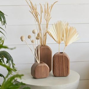 Jarrón de Bambú y Madera para Decoración del Hogar, Elegante, de RR ENTERPRISES - Product Image 3