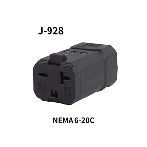 Conector eléctrico de 2 polos y 3 hilos de 20A de alto rendimiento, producto de Taiwán, para ensamblaje de cable de alimentación desmontable - Product Image 1