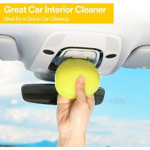 Kit di Pulizia Auto Riutilizzabile con Gel Detergente, Fluidi per la Cura degli Interni e Pasta Pulente in Gel per Auto - Product Image 3