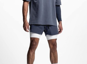 Shorts de sport de haute qualité pour hommes, shorts de fitness, shorts de musculation, shorts de sport d'été, shorts en mesh respirants - Product Image 3