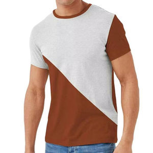 Camiseta de Hombre 100% Algodón OEM, Unisex, Lisa, Negra, Cuello Redondo, Impresa con Logotipo Personalizado, Precio Económico - Product Image 1