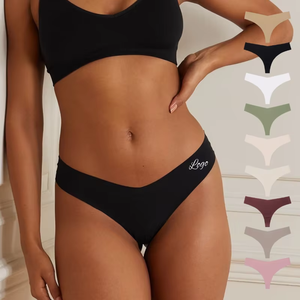 กางเกงในผู้หญิงบางเบา ระบายอากาศได้ดี ป้องกันแบคทีเรีย ไร้ตะเข็บ เซ็กซี่ ผลิตจากผ้าฝ้ายออร์แกนิค 100% และใยไผ่ - Product Image 5