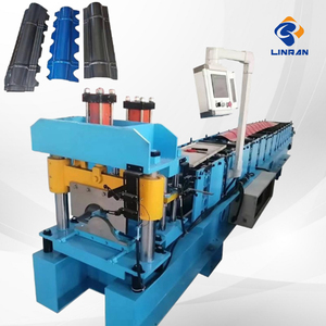 آلة تشكيل الأسقف المعدنية المجلفنة الأوتوماتيكية مع محرك وتروس لتصنيع بلاط السقف الفولاذي وصناعة الصفائح المعدنية - Product Image 1