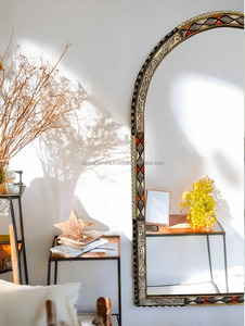 กระจกกระดูกแบบฝังด้วยมือที่เป็นที่ต้องการมากที่สุดสำหรับการตกแต่งภายในบ้านและโรงแรมสุดหรู - Product Image 3