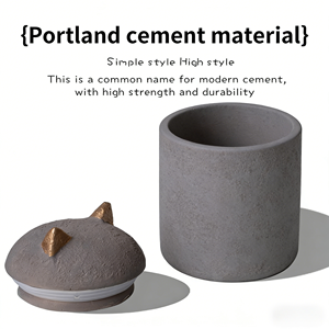 Urna per Ceneri di Gatto in Ceramica Artigianale, Urna Funeraria a Forma di Gatto, Urna Commemorativa per Animali Domestici per Uso Interno ed Esterno per Cani e Gatti - Product Image 4