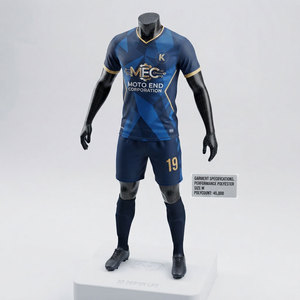 Vêtements de sport, uniformes de football personnalisés à vendre à bas prix, 100% polyester, nouveau modèle, dernières conceptions, uniformes de football - Product Image 1