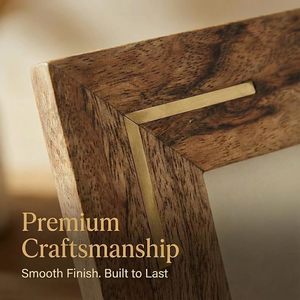 Wooden Photo Frame with <b>Easel</b> Back Stand for Home Decor, Thoughtful Gifting,Tabletop & Office Decor - Product Image 5