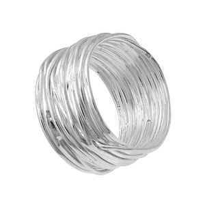 <b>Plain</b> <b>Silver</b> Design 925 Solid Sterling <b>Silver</b> Handmade Women Gift Band <b>Rings</b> Jewelry for Wholesale - Product Image 6