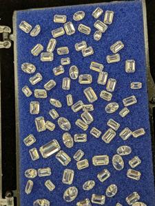 Diamante suelto de corte esmeralda cultivado en laboratorio 4x6 3x5 mm DEF VVS1 para fabricación de joyas 0.70 ct - Product Image 3