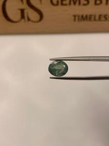 Alexandrite Pierre précieuse en vrac, taille ovale, vert-bleu-violet, facettée, pierre de collection rare, bijoux fins, changement de couleur naturel - Product Image 2
