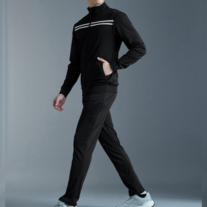 Customized Men Gym Wear Athletic Tracksuit <b>Jacket</b> <b>Lightweight</b> <b>Running</b> Gym <b>Jacket</b> Premium Quality Gym Wear Set - Product Image 2