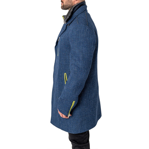 Manteau long pour homme personnalisé avec des choix de couleurs uniques, tissu de qualité supérieure et fabrication professionnelle - Product Image 3