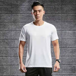 Camisetas de Cuello Redondo para Hombre, de Algodón, Holgadas, de Manga Corta, para Verano, con Diseño de Logotipo Personalizado OEM, al por Mayor, de Alta Calidad - Product Image 6