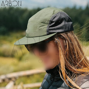 Casquette de sport légère et performante à 5 panneaux en maille avec logo personnalisé, ajustable, pour hommes et femmes, idéale pour l'extérieur – Fournisseur de qualité - Product Image 3