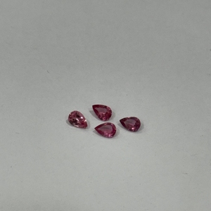 Espinela Rosa Natural Mahenge, Corte Pera 6x4mm, 0.50Ct, Claridad Loupe, Calidad AAAA, Gema Suelta Calibrada, Tanzania, Gema Fina para Joyería al por Mayor - Product Image 1