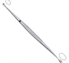 วิลลิเกอร์ โบน คิวเร็ต แบบสองด้าน 14 ซม. ผลิตจากเหล็กกล้าไร้สนิมคุณภาพสูง สำหรับศัลยกรรมช่องปาก ใบหน้า และกระดูก ได้รับมาตรฐาน CE ISO บรรจุในกล่อง ใช้ซ้ำได้ - Product Image 5