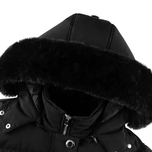 Veste matelassée pour homme de haute qualité, imperméable, respirante, en toile, fermeture éclair personnalisée, vêtements d'hiver sportifs, étiquette personnalisée - Product Image 5