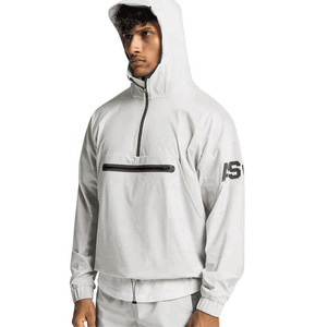 Sudadera con capucha térmica unisex de algodón y forro polar con diseño gráfico 3D y cremallera de cuarto, personalizada con logo, para hombre, moda 2026 - Product Image 3