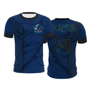 Maillot de sport électronique pour homme SkullDragon, orange et violet, impression par sublimation, séchage rapide, 100 % polyester, col rond, vêtements de sport d'équipe - Product Image 3