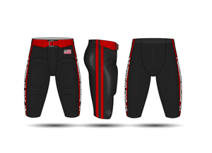 Tenue d'entraînement de football personnalisée 2026 pour adultes – Ensemble de sport de football américain par sublimation à transfert thermique (short inclus) - Product Image 4