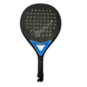 Raquette de padel/tennis de plage en fibre de carbone personnalisable – Paddle de sport professionnel pour l'extérieur avec poignée en EVA et surface en nylon durable - Product Image 6