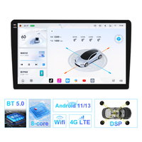 Autoradio DVD 2025 Nouveau modèle Écran tactile Android Lecteur multimédia Carplay Navigation GPS DSP Boîte de lecture AI pour voiture
