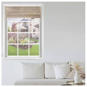 Persianas Romanas Inalámbricas Integradas de Diseño Natural Sencillo, Horizontales, de Alta Calidad, Ecológicas, de Bambú/Rami/Lino, para Interiores, Estilo Francés - Product Image 2