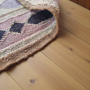 พรมขนสัตว์ทำมือ |   พรมทอมือลายแบบนามธรรม |   พรมขนสั้นแบบเป็นมิตรกับสิ่งแวดล้อมสำหรับห้องนั่งเล่นและห้องนอน - Product Image 2