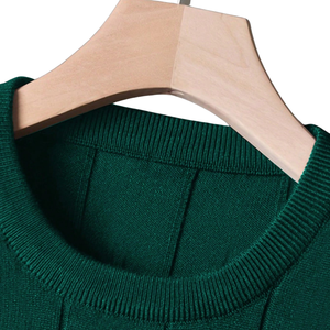 Mens Solid Vertical Ribbed Knit Short Sleeve Crew Neck Casual <b>Summer</b> <b>Shirt</b> Soft Comfortable Regular Fit Lightweight Stretchy - Product Image 3