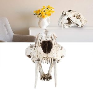 Sculpture d'animal en résine de qualité supérieure Tradebyd, décoration moderne rustique pour la maison, art et objet de collection, unique, fait main - Product Image 1