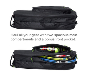 Sacs de raquettes de squash de haute qualité, fabriqués avec des matériaux haut de gamme offrant une durabilité supérieure et des compartiments spacieux - Product Image 3