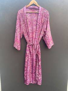 Boho Maxi <b>Dress</b> With Paisley Print Long Sleeve V Neck Loose Fit Chiffon Wrap Style <b>Summer</b> Holiday Celebration Casual <b>Dress</b> - Product Image 5