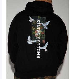 Conception personnalisée, streetwear de haute qualité, 420 grammes, avec motif d'araignée géométrique, sweat-shirt personnalisé - Product Image 2