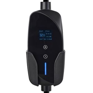 Caricatore Portatile per Veicoli Elettrici Livello 2, 32 Amp, Corrente Regolabile, 240V NEMA 14 50P, Cavo di Ricarica da 25 Piedi, Interfaccia Tipo 2 - Product Image 4