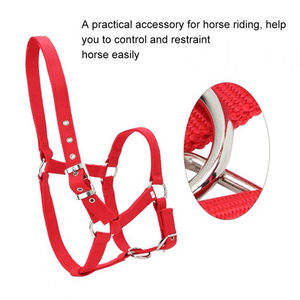 Cabestro Ajustable de Cuerda Suave para Caballo, Venta al por Mayor, Cabestro Personalizado para Caballo con Accesorios de Ferretería - Product Image 5