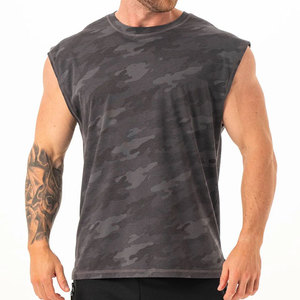 Camo Sublimation Casual Tank Top Streetwear Clothes Gym Training Wear Sporty Muscle Bodybuilding Plus Size Workout <b>Singlet</b> - Product Image 1